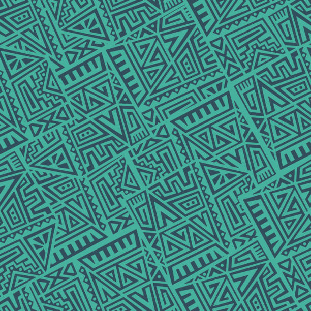 Incan Fish Pattern Drawing Of Incan Symbols Stock Photos, Pictures & Royalty-Free Images ...