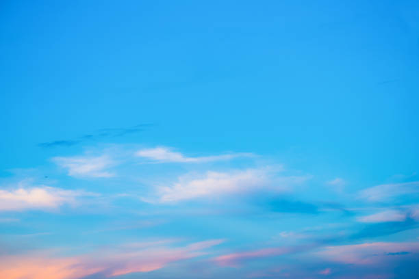 istock Colorful Beautiful blue sky with cloud formation background 975592922