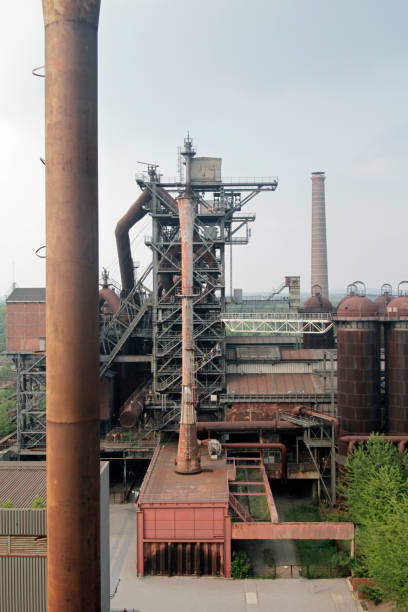 istock Abandoned steel factory in Germany 975599394