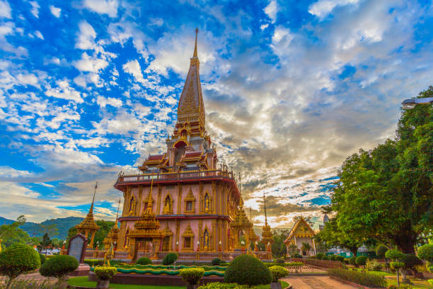 istock beautiful pagoda in Chalong temple 975612134