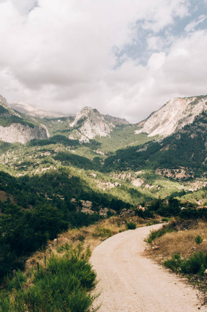 istock Turkish mountain range in Beydaglari Sahil Milli Parki, Toros 975616358