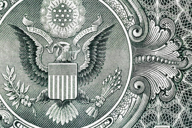 istock Closeup of 1 dollar bill 975619216
