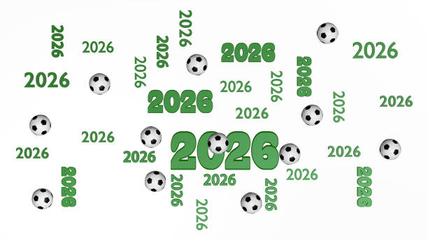 Top View Of Several Football 2026 Designs With Some Balls Stock Photo Top View Of Several Football 2026 Designs With Some Balls 
