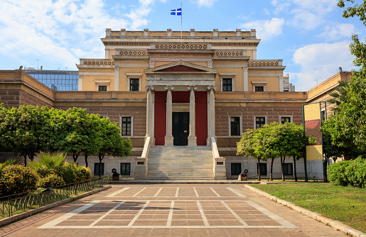 Athens, Greece - Old Parliament and National historical museum