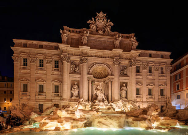 istock Rome, Italy - Trevi fountain (Fontana di Trevi) 975648530