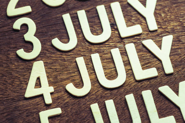 istock 4th of July Wood Letters 975653436