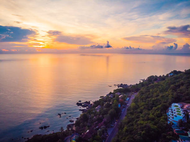 istock Scenic View Of Sea Against Sky During Sunset 975656810