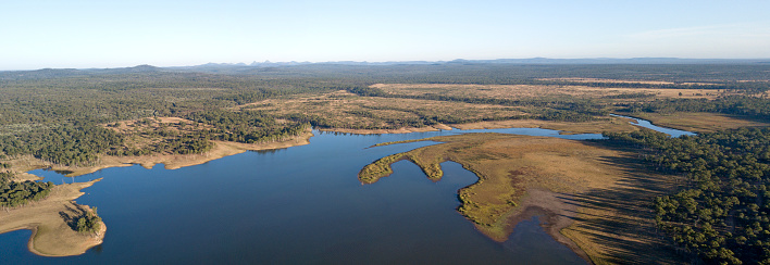 Bundoora dam central Queensland, Australia.