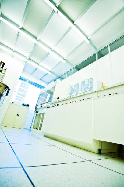 istock Measurement and Instrumentation Laboratory. First Class ISO certified Cleanroom 975684962