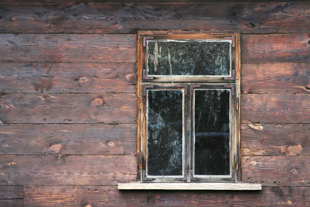 istock window in an old wooden house 975684990