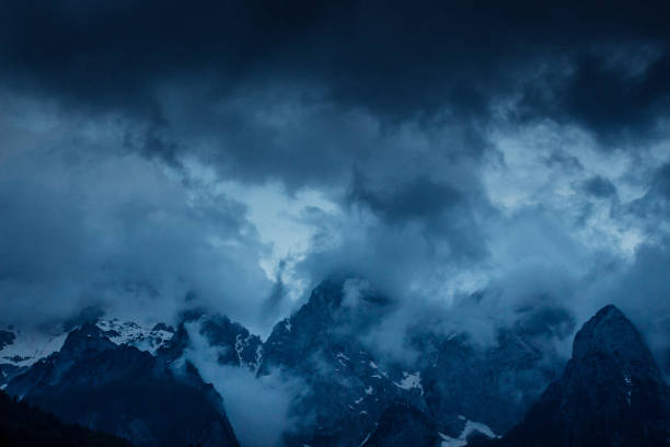 istock Storm through the Julian Alps 975694804