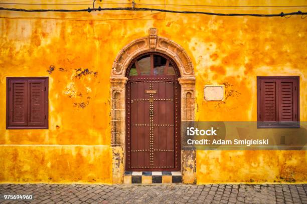 The Portuguese City In El Jadida Stock Photo - Download Image Now - El Jadida, Morocco, Door