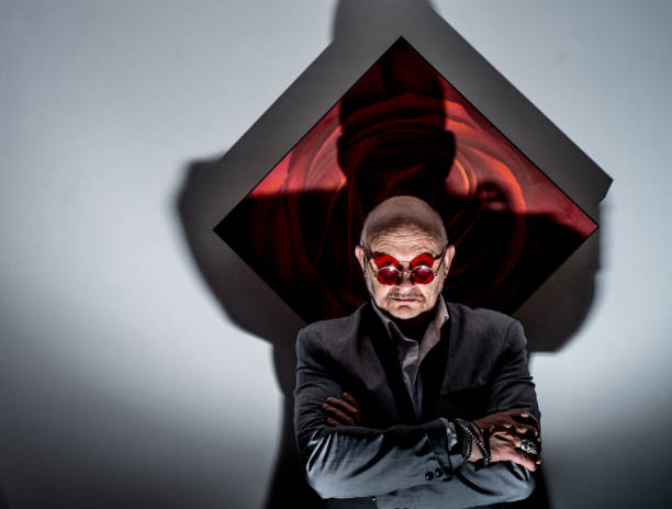 istock Portrait of Spooky Senior Man 975698628