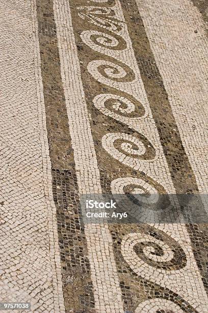 Pavimento A Mosaico - Fotografie stock e altre immagini di Mosaico - Mosaico, Pompei, Ambientazione esterna