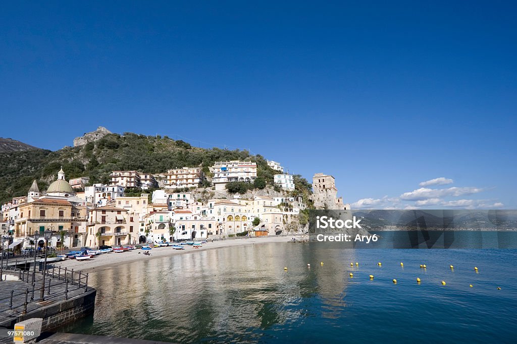 Cetara (piccola cittadina costiera amalfitana, Italia - Foto stock royalty-free di Cetara