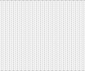 Abstract pattern of knitted texture, white yarn on gray background. Vector illustration, EPS10.