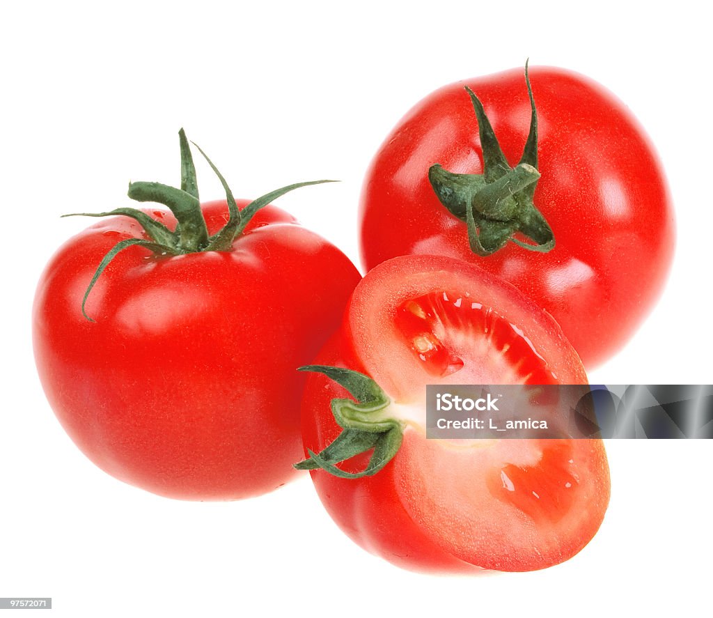 Czerwone Pomidory - Zbiór zdjęć royalty-free (Bez ludzi)