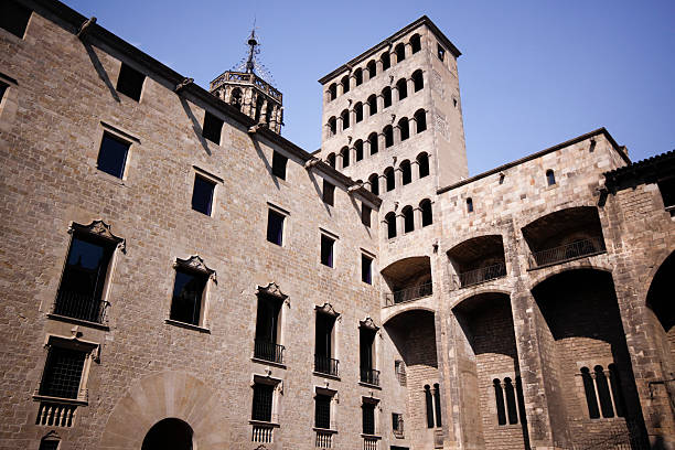 istock Placa del Rei in Barcelona, Spain 97572315