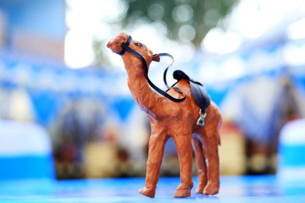 istock Beautiful Toy Camel in yellowish color 975724972