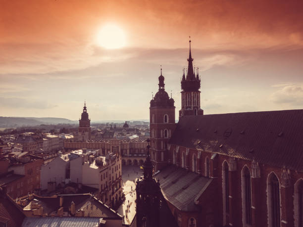 istock Old town of krakow 975736454