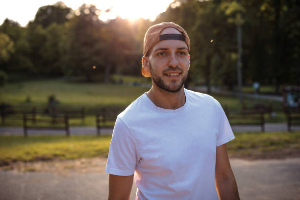 istock Young man on a basketball court 975741836