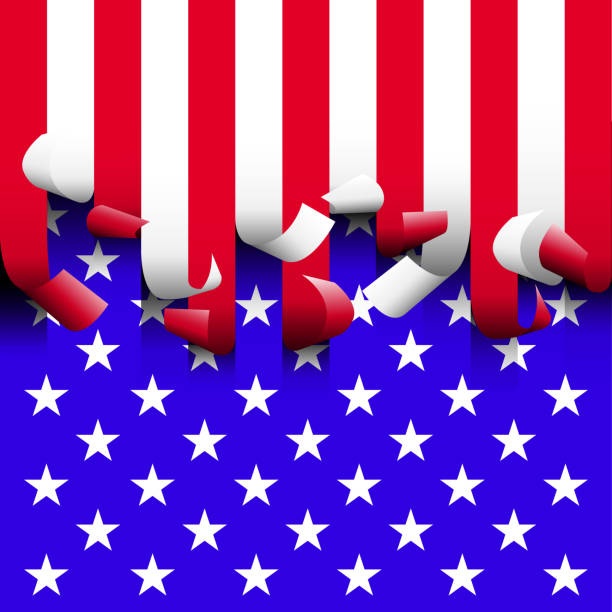 istock U.S. flag. Background on us independence day. The 4th of July. 975742184