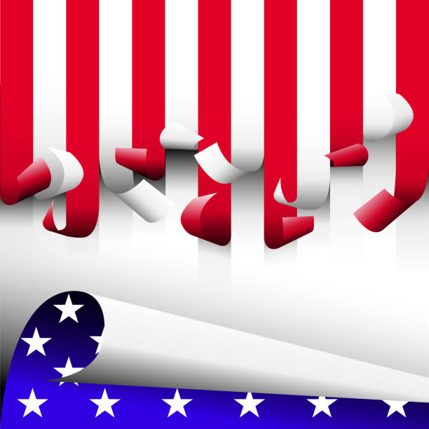 istock U.S. flag. Background on us independence day. The 4th of July. 975742342