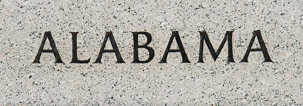 istock Alabama inscribed in marble 97586666