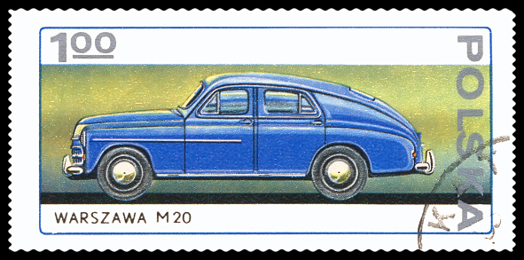 Des Plaines, IL, USA -  August 6, 2011:  First McDonald's franchise, opened in 1955 by Ray Kroc.  Vintage cars are in museum's parking lot.