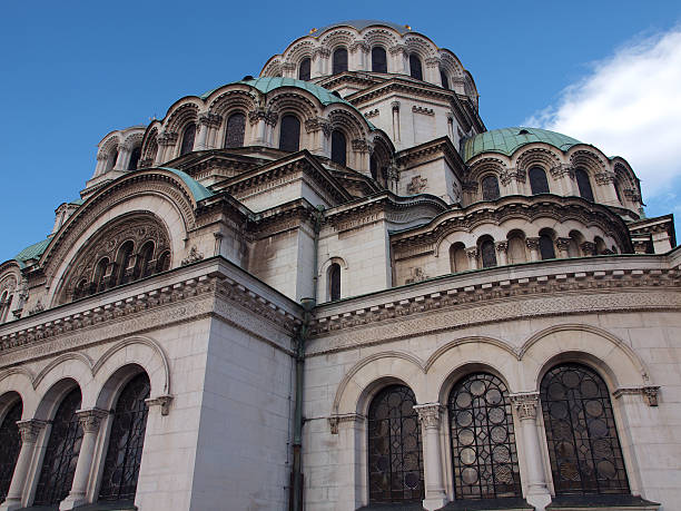istock The gold-domed St. Alexander Nevsky Cathedral 97586861