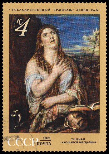 portrait of a sitting woman.