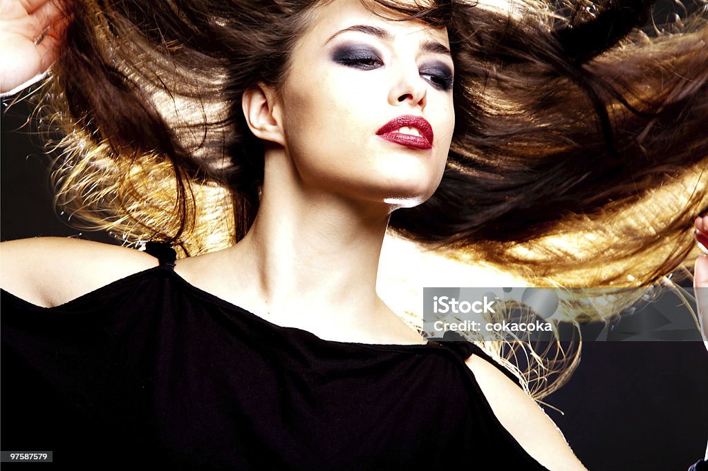 hair up  Adult Stock Photo