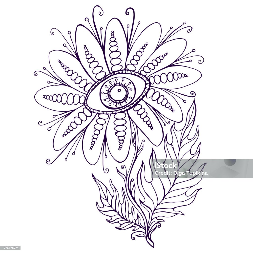 Ilustración de Flores Ornamentales De La Fantasía A La Vista Página Para Colorear y más Vectores Libres de Derechos de Abstracto - iStock Ilustración de Flores Ornamentales De La Fantasía A La Vista Página Para Colorear y más Vectores Libres de Derechos de Abstracto - iStock
