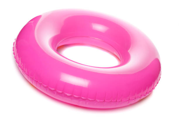 Swim ring Swim ring isolated on white background tube stock pictures, royalty-free photos & images