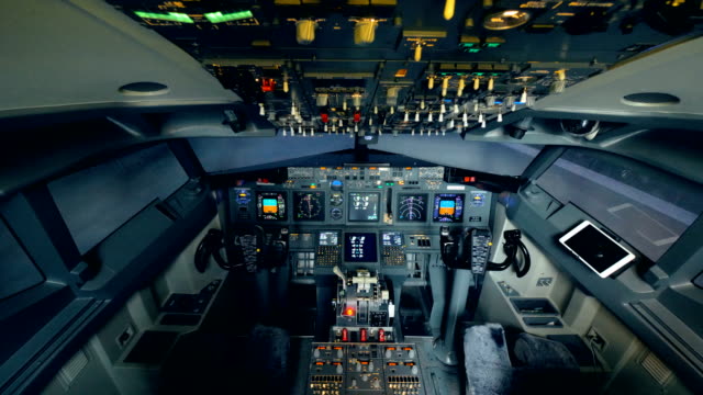 6,396 Airplane Cockpit Stock Videos and Royalty-Free Footage - iStock | Airplane  cockpit view, Commercial airplane cockpit, Airplane cockpit controls