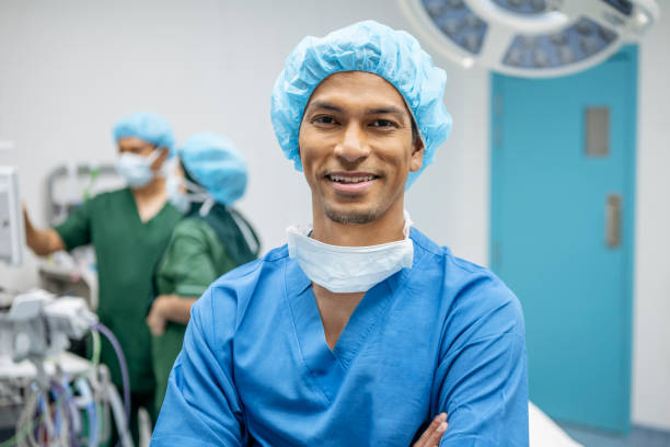 istock Cheerful Asian doctor looking at camera 975944026
