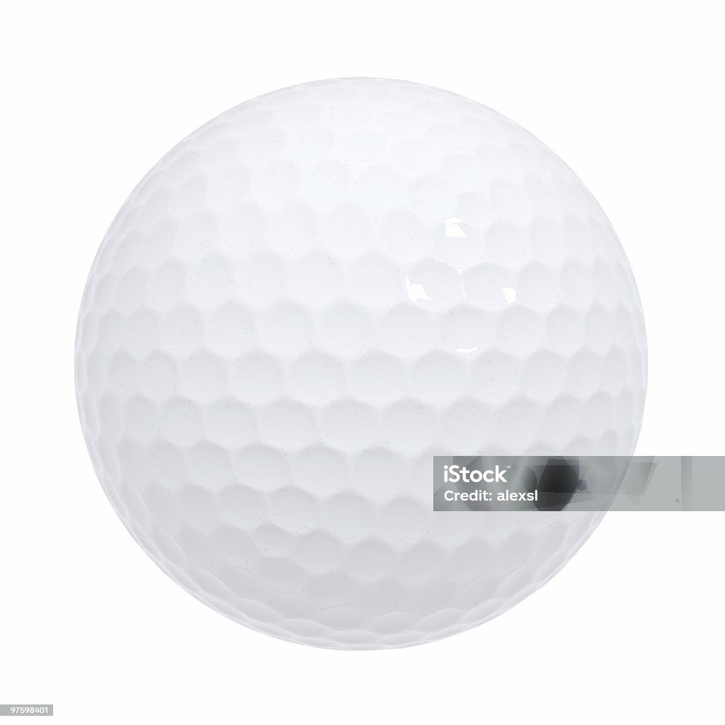 Bola de Golfe Isolada - Royalty-free Bola de Golfe Foto de stock