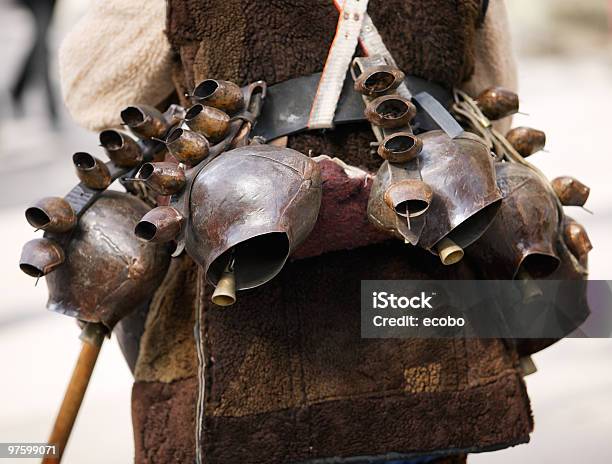 Bells Of Traditional Kuker Stock Photo - Download Image Now - Bulgaria, Color Image, Costume