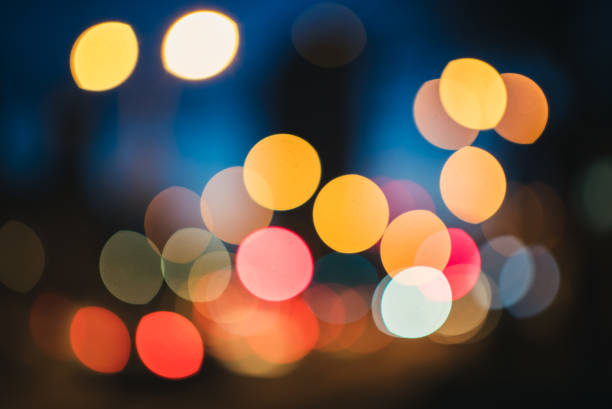 istock Bokeh colorful street lights at night. 975993262