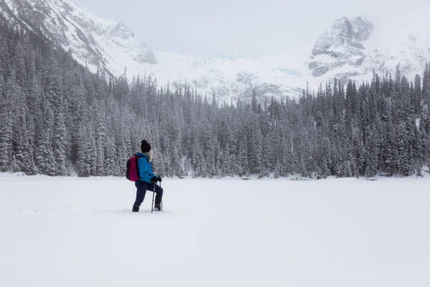 istock Snowshoeing Joffre Lakes 976018806