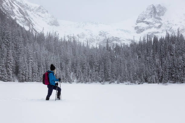 istock Snowshoeing Joffre Lakes 976018922