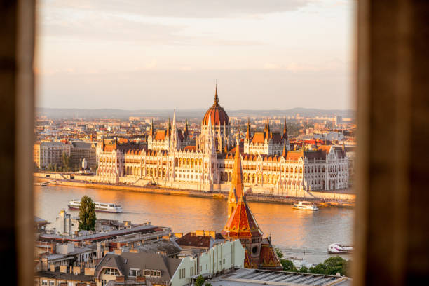 istock Budapest city with Parliament building 976050404