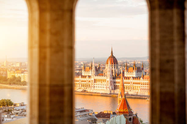 istock Budapest city with Parliament building 976051076