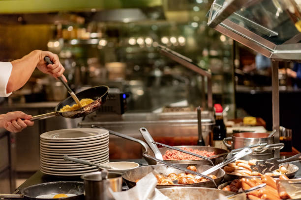 istock Hotel commercial kitchen 976051352