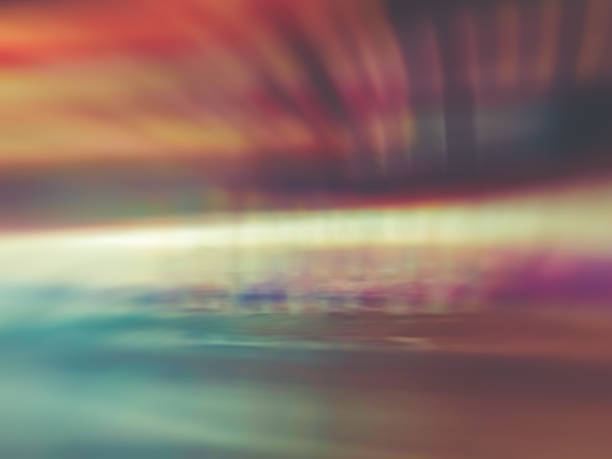 istock Abstract motion blur effect. The lights of the streets. 976069204