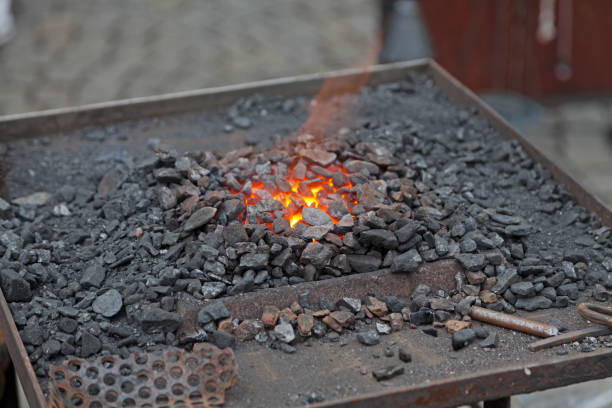 istock Furnace of a blacksmith 976069700