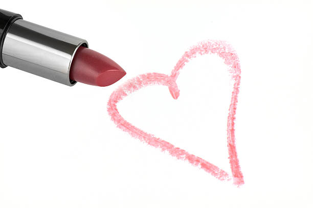 istock Lipstick and heart 97609349