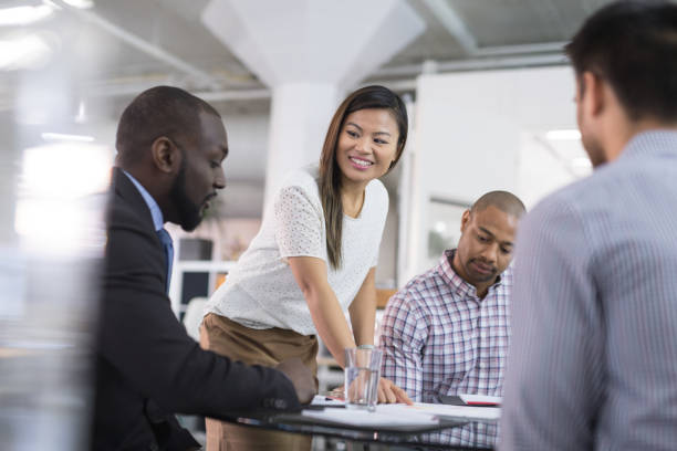 istock Meeting at a business startup 976096078