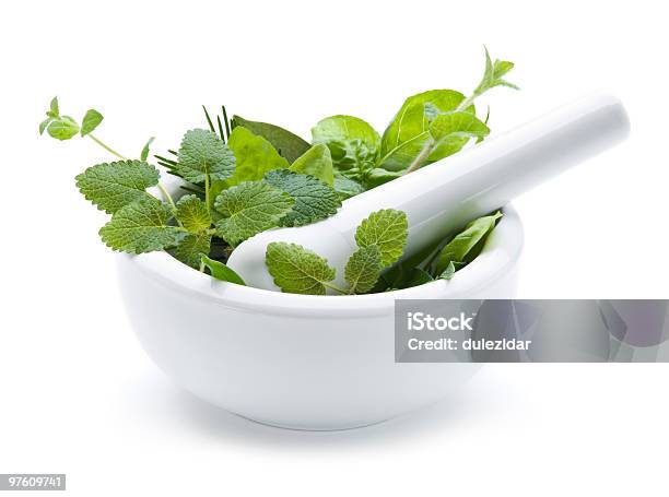 Herbs Stock Photo - Download Image Now - Color Image, Cut Out, Food