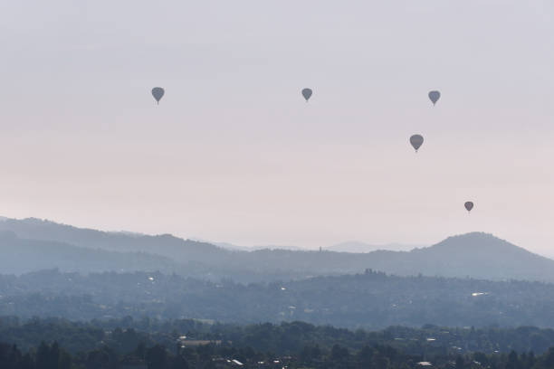 istock Balloons in the sky, 976097578